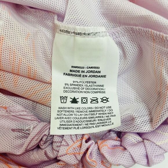 Nike Pro Cover Up Hoodie Purple Aloha Size Small - Picture 11 of 13